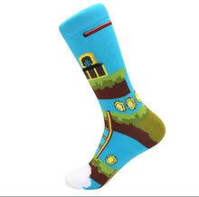 Load image into Gallery viewer, Gamer Crazy Socks - Crazy Sock Thursdays
